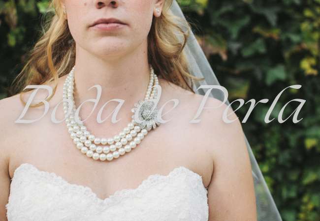 boda de perla Aniversario de bodas 28