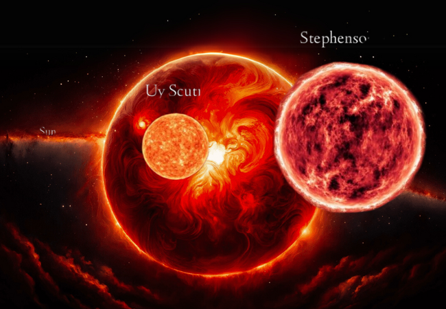 Estrellas más grandes que el Sol: 10 gigantes rojas del universo